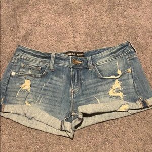Jean shorts